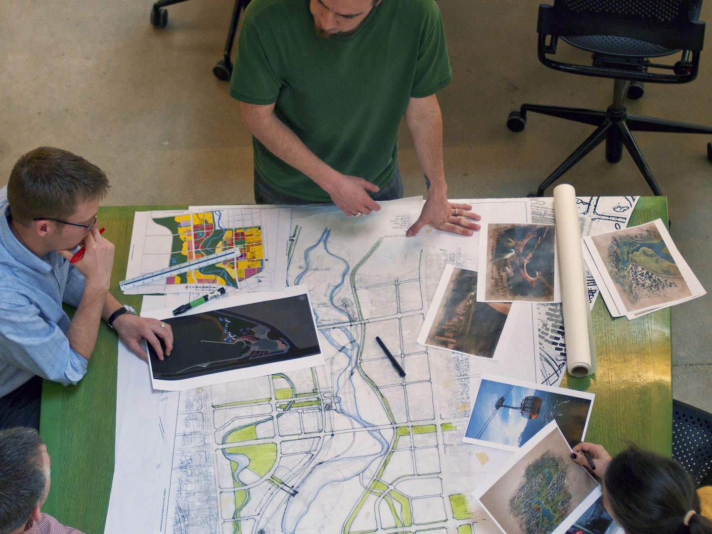 Norris Design team meeting